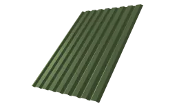 Профнастил С20A 0,5 Satin Matt TX RAL 6020 хромовая зелень