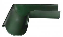 Угол желоба внешний 90 гр 125 мм RR 11 темно-зеленый