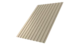 Профнастил С8B v01 Grand Line 0,45 PE RAL 1015 светлая слоновая кость