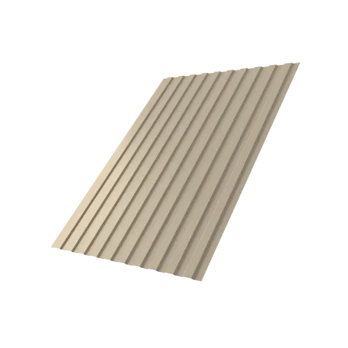 Профнастил С8B v01 Grand Line 0,45 PE RAL 1015 светлая слоновая кость