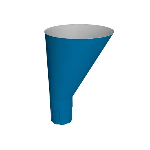 Воронка водосборная Vortex Проект 146мм RAL 5005 сигнальный синий