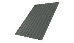 Профнастил С8A v02 Grand Line 0,45 PE с пленкой RAL 7005 мышино-серый