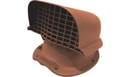 Вентиль кровельный Krovent KTV-Kredo для металлочерепицы Кредо красно-коричневый