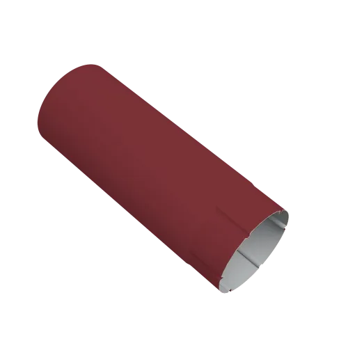 Труба круглая Vortex Проект 146мм 2м RAL 3005 красное вино