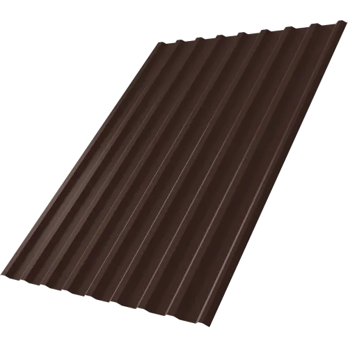 Профнастил С20R Grand Line 0,4 ПЭ матовый RAL 8017 шоколад