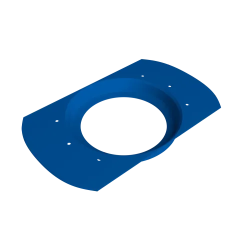 Приемник воды круглый Vortex Проект 146мм RAL 5005 сигнальный синий