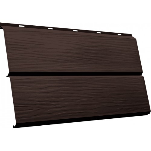 ЭкоБрус 3D 0,345 Grand Line 0,5 Drap TX с пленкой RAL 8017 шоколад