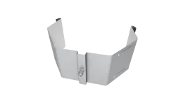 Крепление трубы для гофры на кирпич Vortex в2 RAL 7004 сигнальный серый