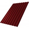 Профнастил С20A Grand Line 0,5 Satin с пленкой RAL 3011 коричнево-красный