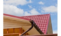 Соединитель трубы Grand Line 90 мм RAL 3005 красное вино