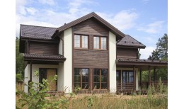 Металлочерепица классик 0,5 Satin RAL 8017 шоколад