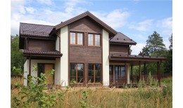 Металлочерепица классик 0,5 Satin RAL 8017 шоколад