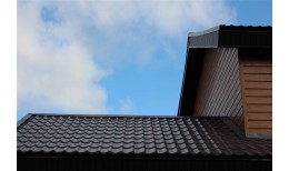 Металлочерепица классик 0,5 Satin RAL 8017 шоколад