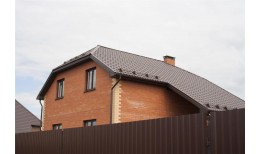 Металлочерепица классик 0,5 Satin RAL 8017 шоколад