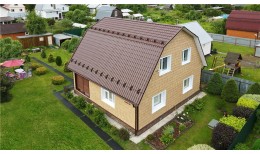 Металлочерепица классик 0,5 Satin RAL 8017 шоколад