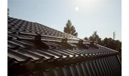 Снегозадержатель NEW трубчатый Grand Line RAL 5005 1м