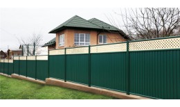 Столб 62х55х1,4х3000 RAL 6005