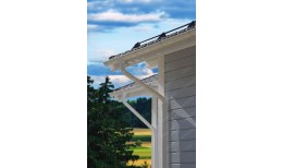 Крюк длинный Grand Line 150 мм RAL 9003 сигнальный белый