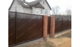 Калитка Estet 2,0х1 RAL 8017