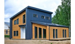 Металлочерепица классик 0,5 Satin RAL 7024 мокрый асфальт