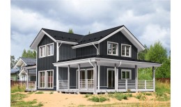 Металлочерепица классик 0,5 Satin RAL 7024 мокрый асфальт