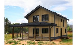 Металлочерепица классик 0,5 Satin RAL 7024 мокрый асфальт