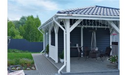 Металлочерепица классик 0,5 Satin RAL 7024 мокрый асфальт