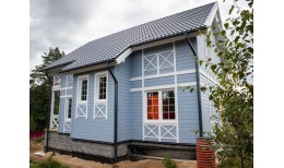 Металлочерепица классик 0,5 Satin RAL 7024 мокрый асфальт