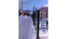 Крепление Скоба и болт М6х25 RAL 6005