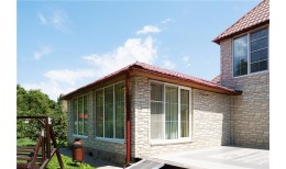 Металлочерепица классик 0,5 Satin RAL 3005 красное вино