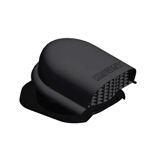 Вентиль кровельный Krovent KTV-Cascade для МЧ Каскад черный