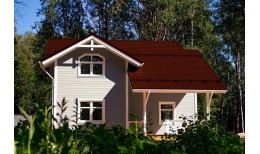 Металлочерепица классик 0,5 Satin RAL 3009 оксидно-красный