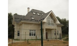 Столб 62х55х1,4х1500 RAL 6005 2 отверстия (1,03)