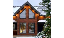 Металлочерепица классик 0,5 Satin RR 32 темно-коричневый