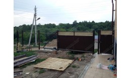 Калитка Estet Plus 2,0х1 RAL 8017/1014