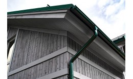 Колено стока Grand Line 90 мм RAL 6005 зеленый мох