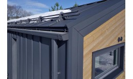 Снегозадержатель для фальцевой кровли Grand Line RAL 7024 3м