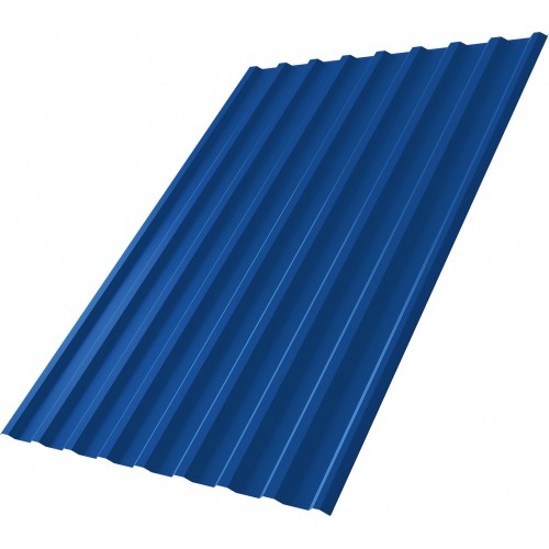 Профнастил С20R Grand Line 0,7 ПЭ слим RAL 5005 сигнальный синий