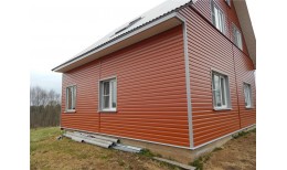 Корабельная Доска 0,265 0,45 PE с пленкой RAL 8004 терракота