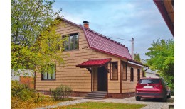 Металлочерепица камея 0,5 Satin RAL 3005 красное вино