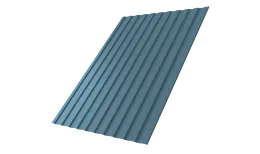 Профнастил С8A v01 0,45 Drap TX RAL 5024 пастельно-синий