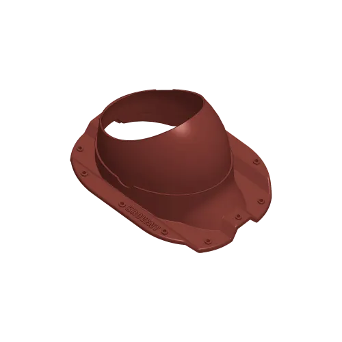 Элемент проходной Krovent Base-VT Prof 20 125/150 для ПН-20 красный