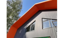 Вертикаль 0,2 gofr 0,45 Drap с пленкой RAL 7024 мокрый асфальт