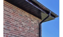 Воронка Optima 125/90мм RAL 8017 шоколад