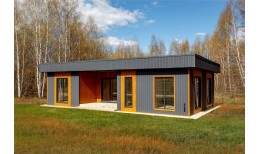 ЭкоБрус 0,345 Grand Line 0,5 Rooftop Бархат с пленкой RAL 7024 мокрый асфальт