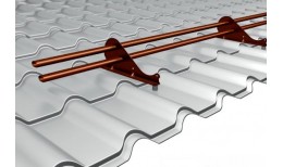 Кронштейн универсальный Grand Line для фальцевой кровли RAL 6020