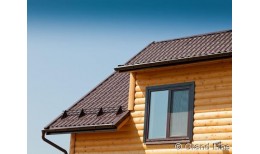 Снегозадержатель трубчатый для фальцевой кровли Optima RAL 3011 3м
