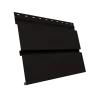 Квадро брус 3D 0,5 Satin с пленкой RAL 9005 черный