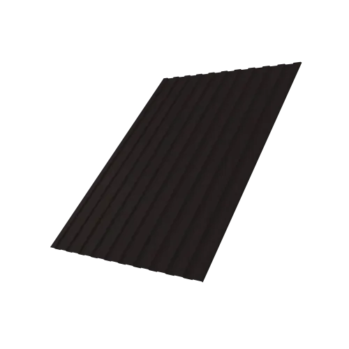 Профнастил С8A v03 0,45 Drap ST RAL 9005 черный