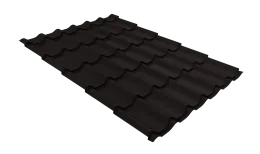 Профиль волновой кредо 0,45 Drap RAL 9005 черный